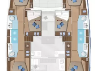 Lagoon Lagoon 50 a louer à Kaštela