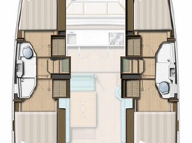 Catamaran à louer à Ðuraševići au meilleur prix