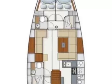 Location bateau Fethiye pas cher Hanse 445