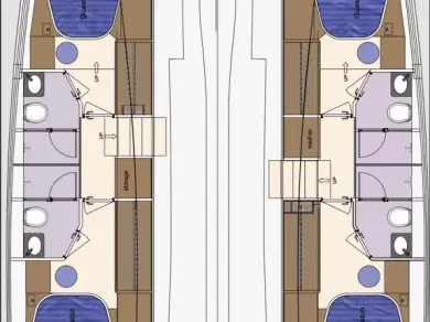 Location bateau HeySea Seaview 50 à Marsh Harbour sur Samboat