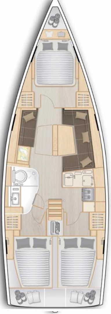 Location bateau Hanse Hanse 418 à Marseille sur Samboat