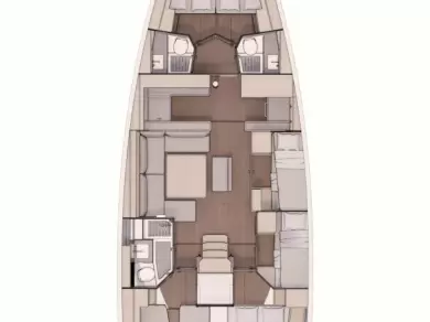 Louer Voilier avec ou sans skipper Dufour à Seget Donji