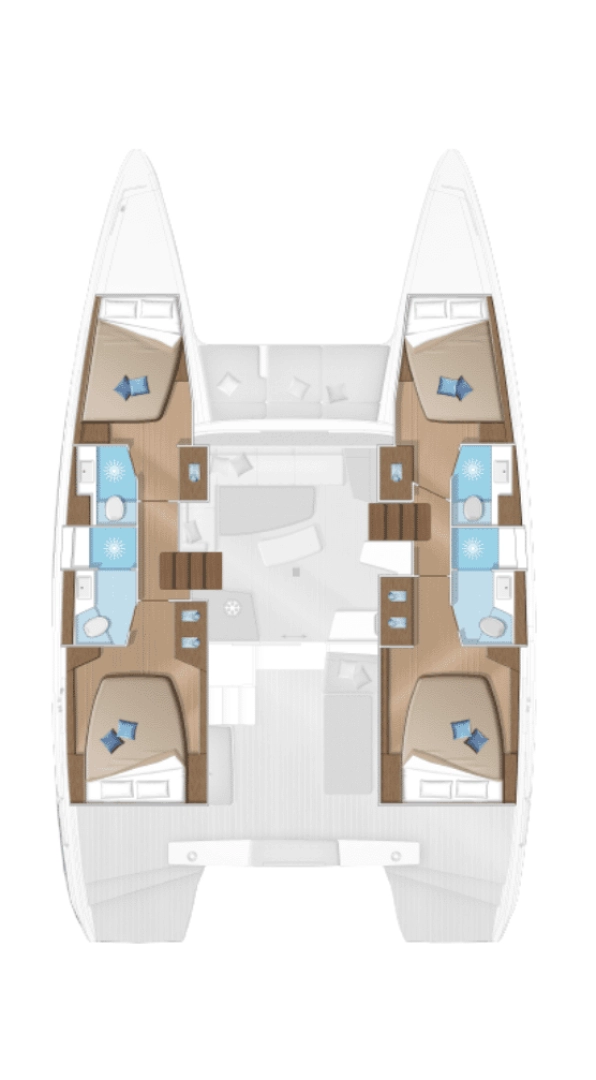Location à Road Town - Lagoon Lagoon 42 sur SamBoat