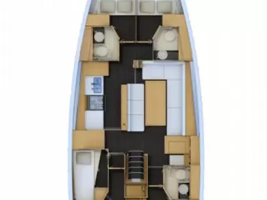 Location à Trogir - Jeanneau Jeanneau 54 sur SamBoat