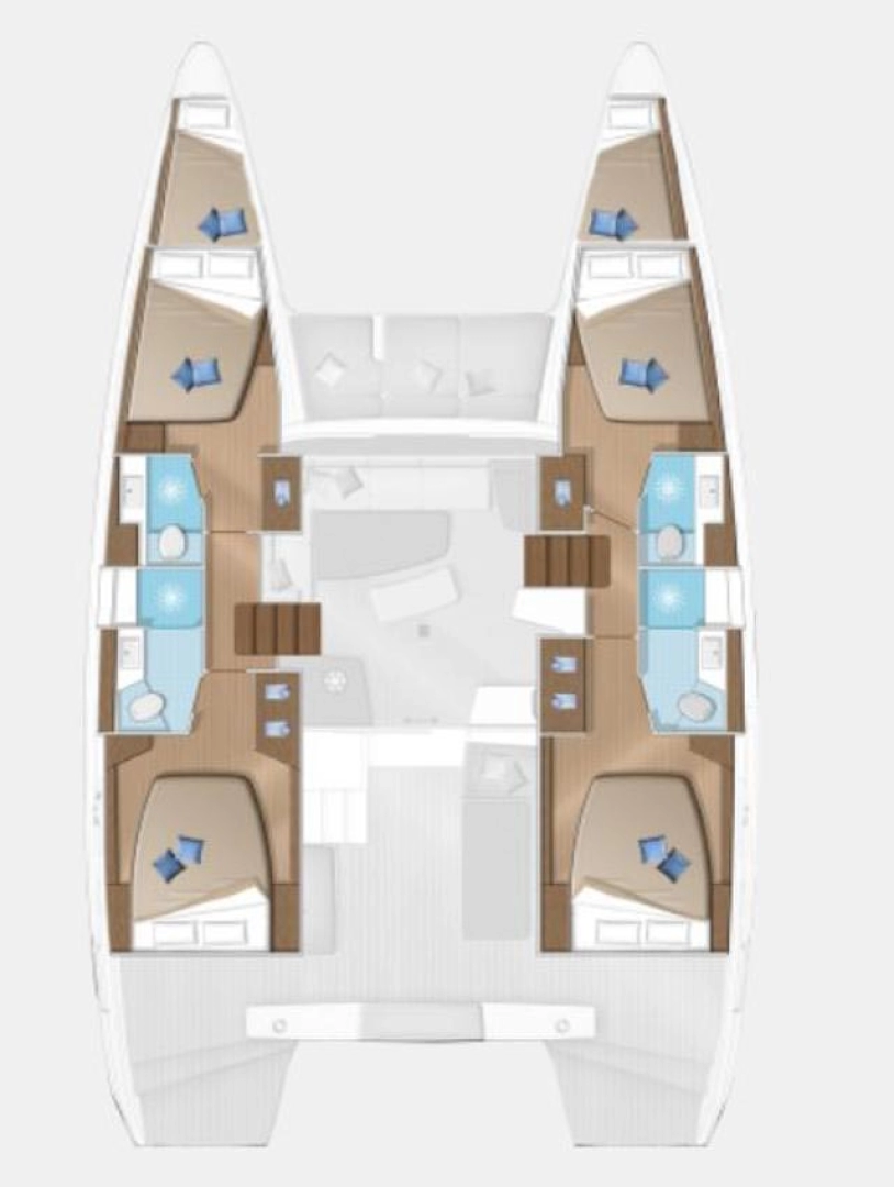 Location Catamaran à Jezera - Lagoon Lagoon 42