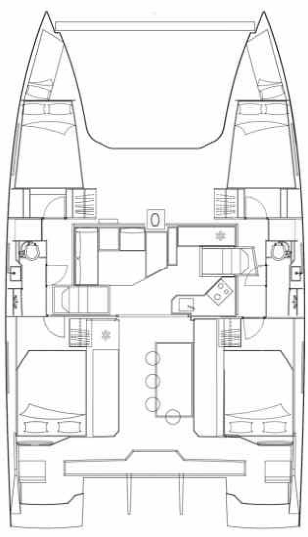 Location bateau Nautitech Nautitech 40 à Tropea sur Samboat