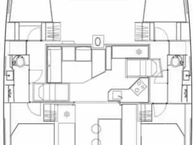 Location bateau Nautitech Nautitech 40 à Tropea sur Samboat