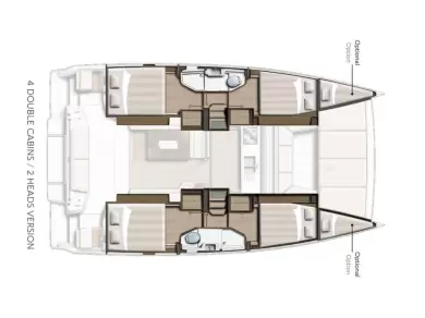 Location Catamaran à Seget Donji - Bali Bali Catsmart