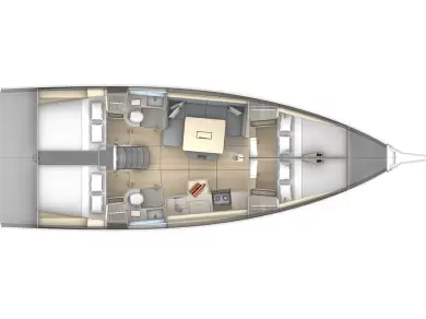 Location Voilier à Seget Donji - Dufour Dufour 41