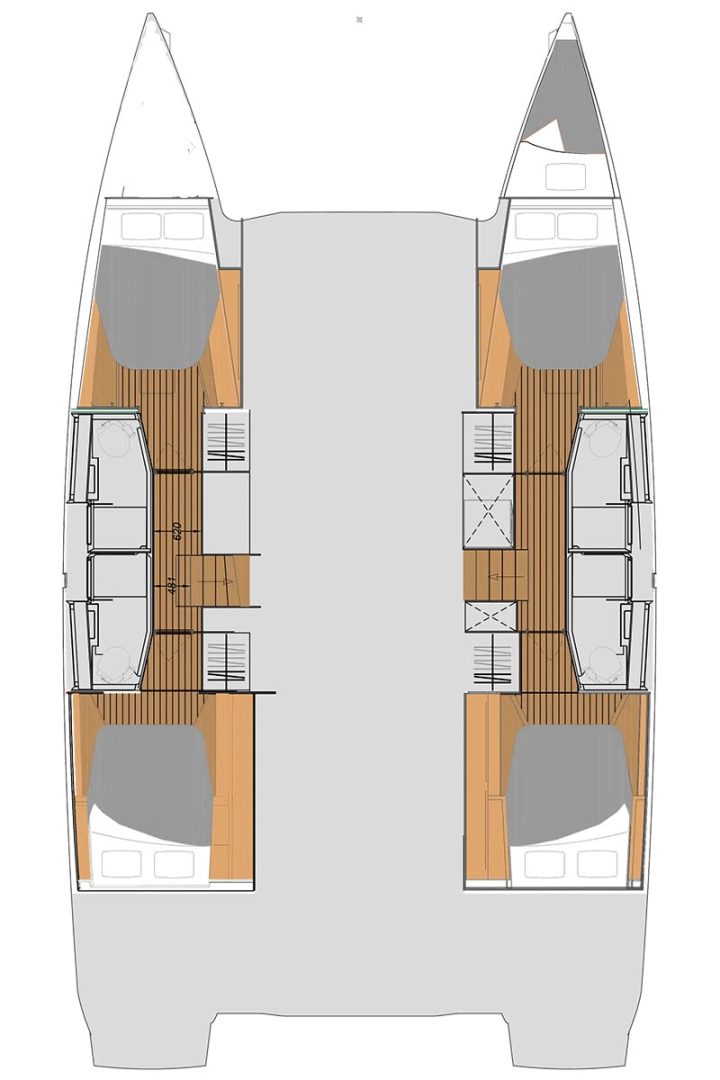 Location Catamaran à Road Town - Fountaine Pajot Elba 45