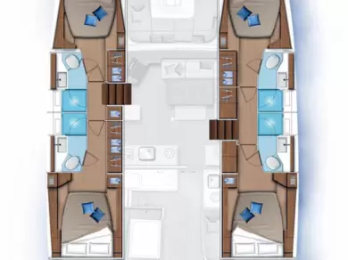 Location Catamaran à Eden Island - Lagoon Lagoon 46