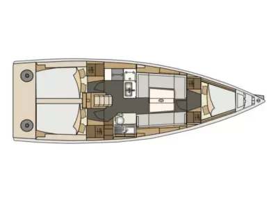 Location bateau Elan E4 à Biograd na Moru sur Samboat