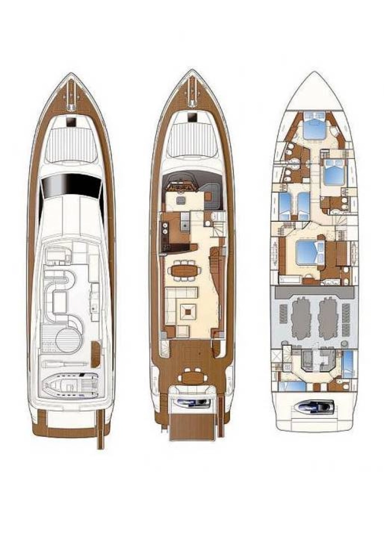 Location à Glyfáda - Ferretti Ferretti Yachts 830 Flybridge sur SamBoat