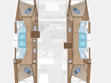 Location Catamaran Lagoon avec permis