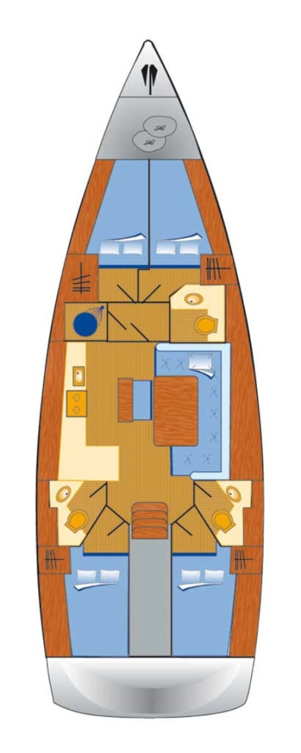 Location à Pula - Bavaria Cruiser 46 sur SamBoat