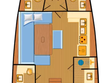 Louez un Dufour Dufour 470 à Punat