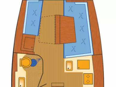 Location bateau Rogoznica pas cher Hanse 418