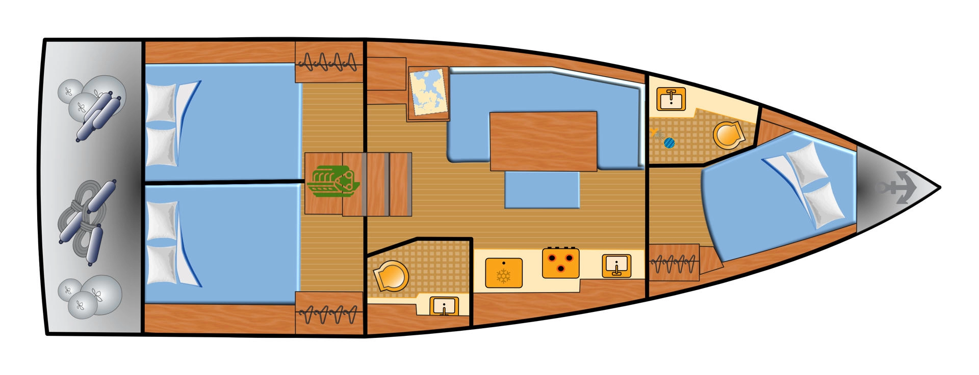 Location à Biograd na Moru - Bénéteau Oceanis 37.1 sur SamBoat