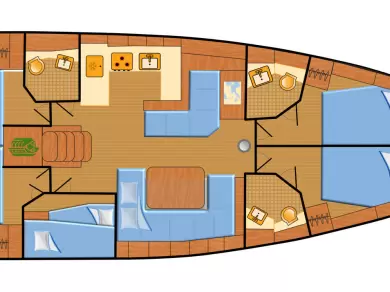 Location à Rogoznica - Bénéteau Oceanis 51.1 sur SamBoat