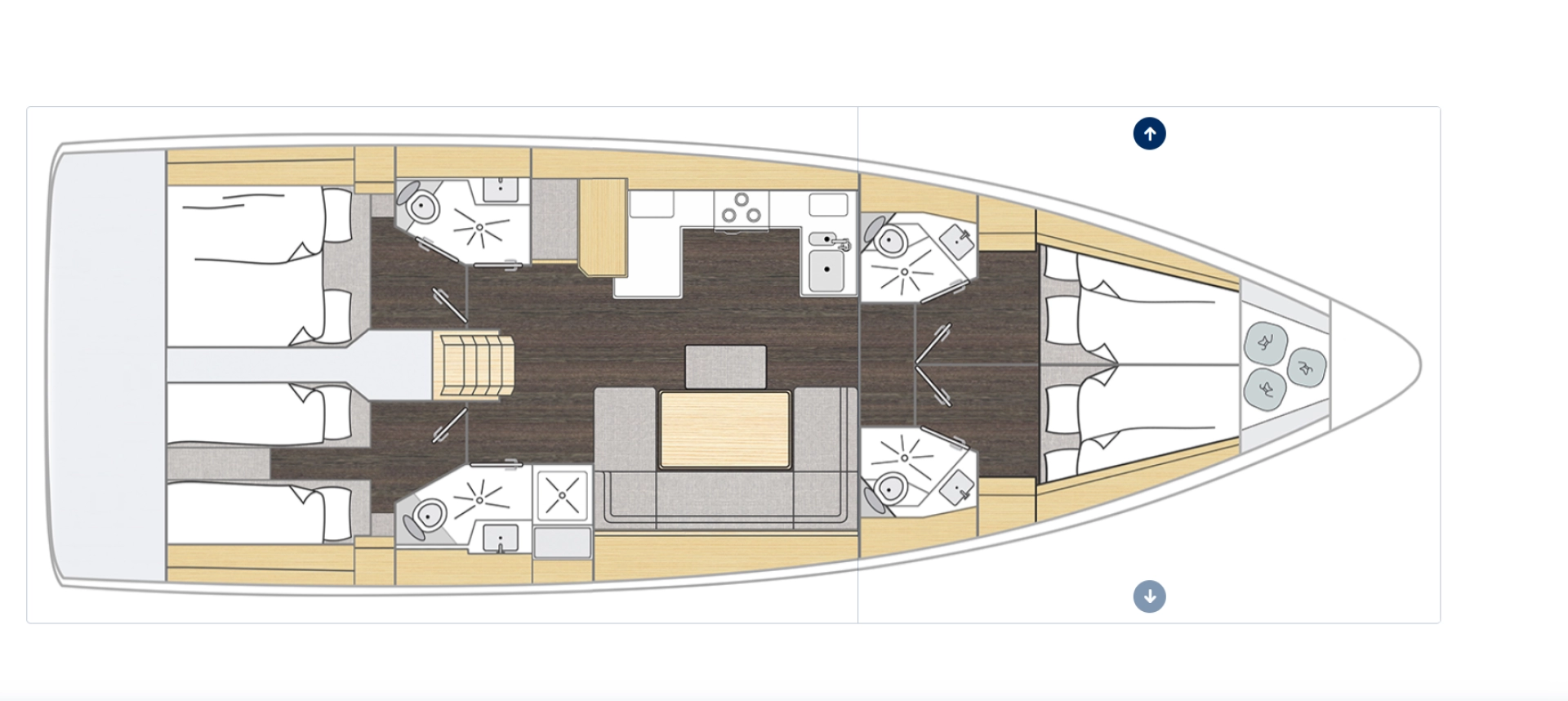 Location bateau Álimos pas cher Bavaria C46