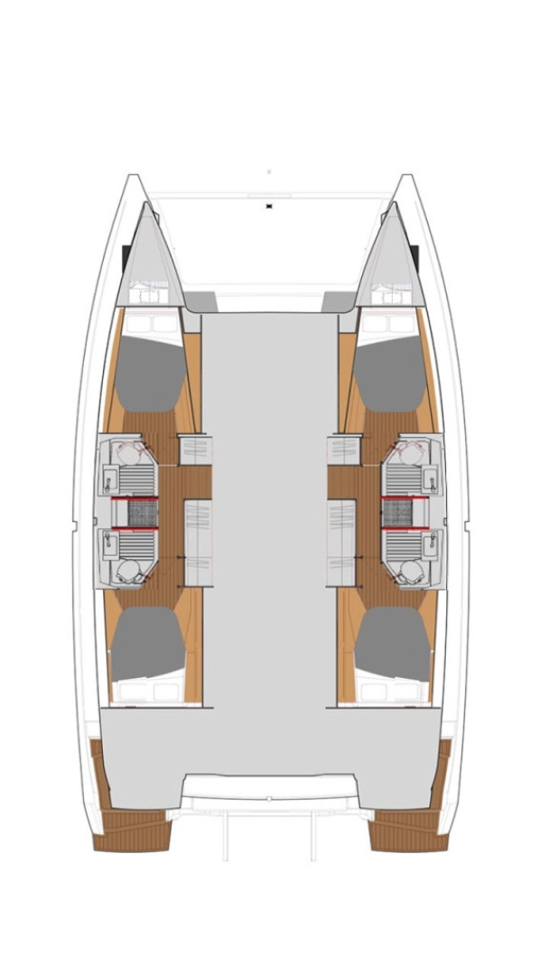 Fountaine Pajot Astrea 42 a louer à Lefkáda