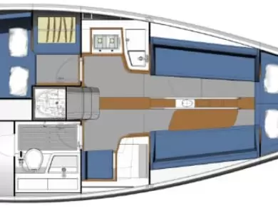 Location à Punat - Italia Yachts Italia 9.98 sur SamBoat