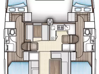 Location Catamaran Nautitech avec permis