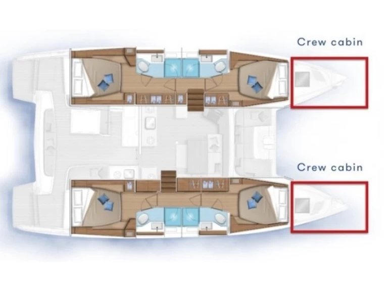 Location bateau Lagoon Lagoon 46 à Rhodes (Ville) sur Samboat