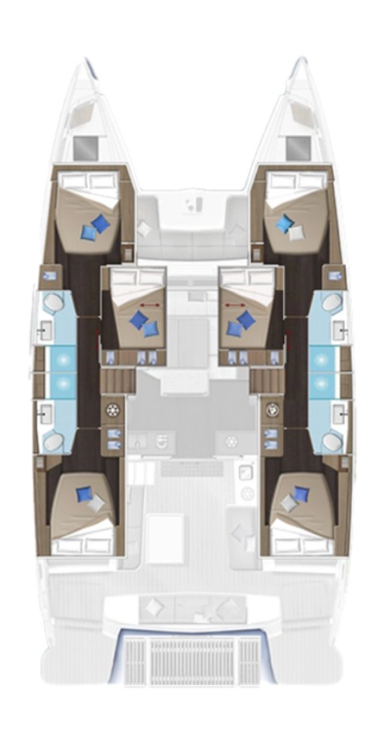 Location Catamaran à Tromsø - Lagoon Lagoon 51
