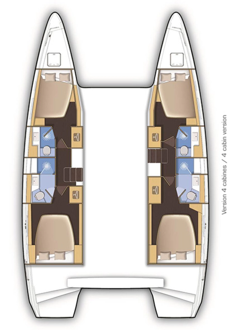Location Catamaran Lagoon avec permis
