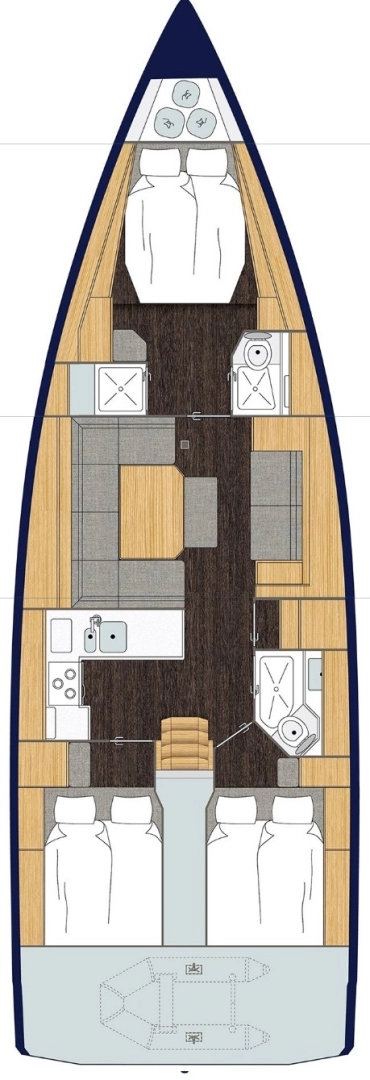 Louez un Bavaria Bavaria C45 à Fethiye