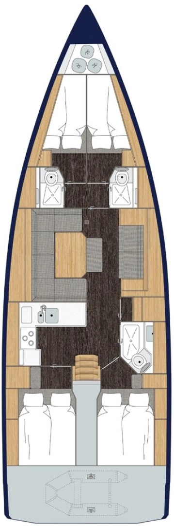 Location à Göcek - Bavaria Bavaria C45 sur SamBoat
