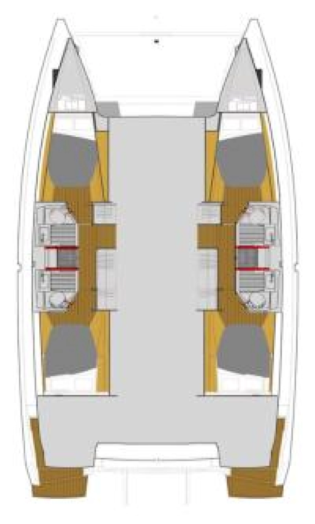 Location Catamaran à Sukošan - Fountaine Pajot Astrea 42