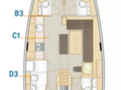 Louez un Hanse Hanse 508 à Seget Donji