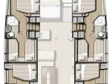 Location bateau Pirovac pas cher Bali 5.4