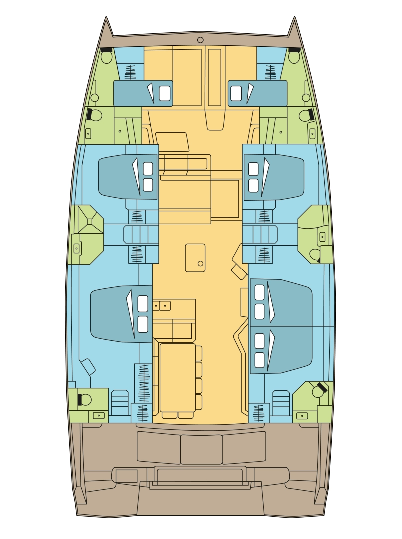 Location à Nassau - Bali Bali 5.4 sur SamBoat