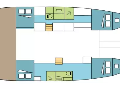 Location Catamaran Excess avec permis