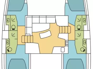 Location bateau Lagoon Lagoon 42 à Palma de Majorque sur Samboat