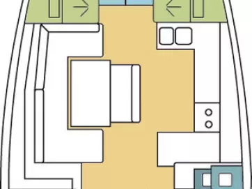 Location à Zaton - Bénéteau Oceanis 48 sur SamBoat