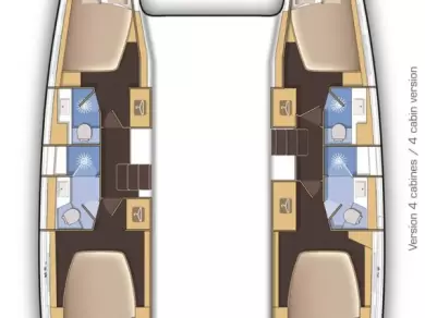 Location Catamaran Lagoon avec permis
