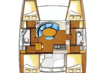 Louez un Lagoon Lagoon 380 S2 à Lefkáda