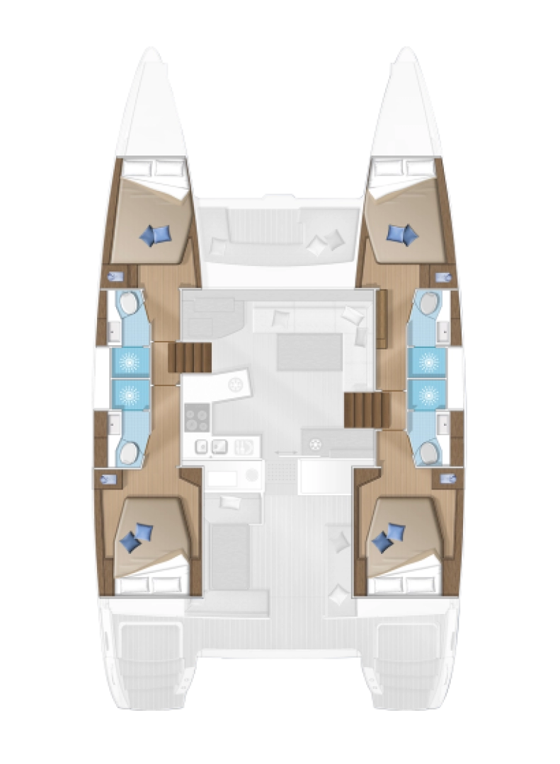 Location à Álimos - Lagoon Lagoon 450 F sur SamBoat