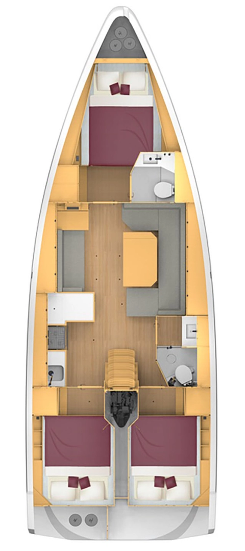 Location à Mykonos (Île) - Bavaria Bavaria C42 sur SamBoat