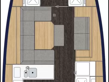 Location bateau Bavaria Bavaria C45 à Dème de Vólos sur Samboat