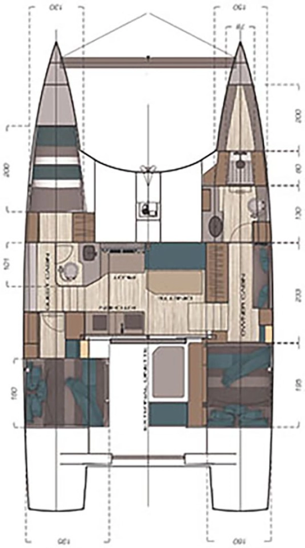 Location à Portisco - C-CATAMARANS C Cat 37 sur SamBoat