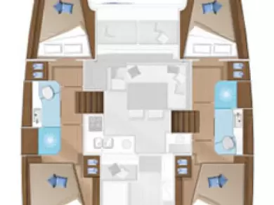 Location Catamaran à Bormes-les-Mimosas - Lagoon Lagoon 40