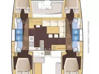 Location Catamaran Lagoon avec permis