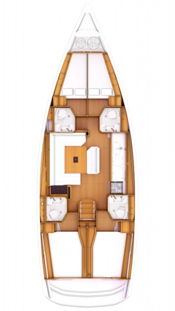 Location bateau Piso Livadi pas cher Sun Odyssey 479