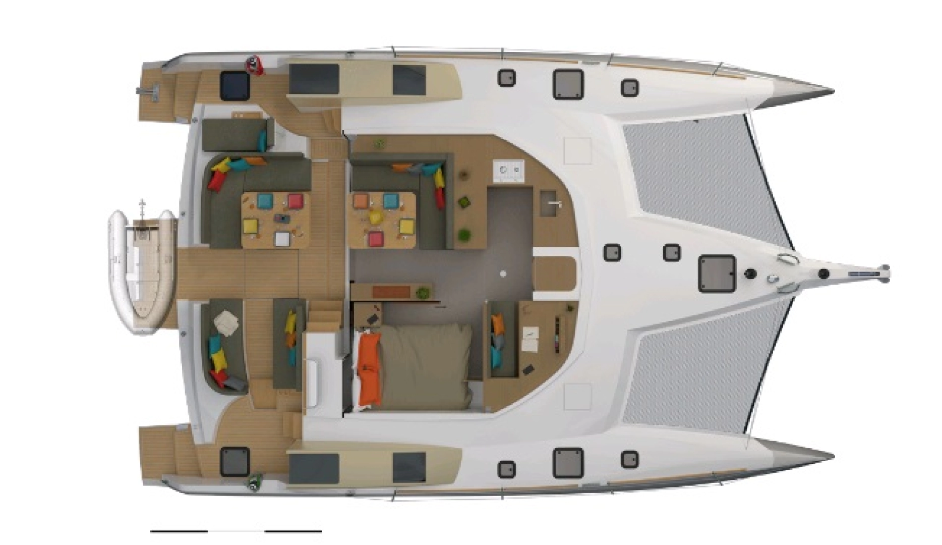 Location bateau Primošten pas cher Neel 47