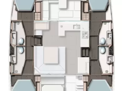 Louer Catamaran avec ou sans skipper Leopard Catamarans / Robertson & Caine à South Malé Atoll